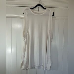 Old Navy Luxe Loose Fitting Tank Top. Cream. Size XL